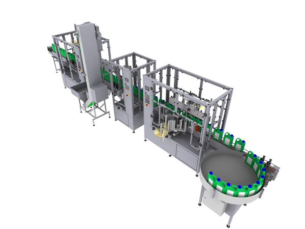 潤(rùn)滑油灌裝生產(chǎn)線